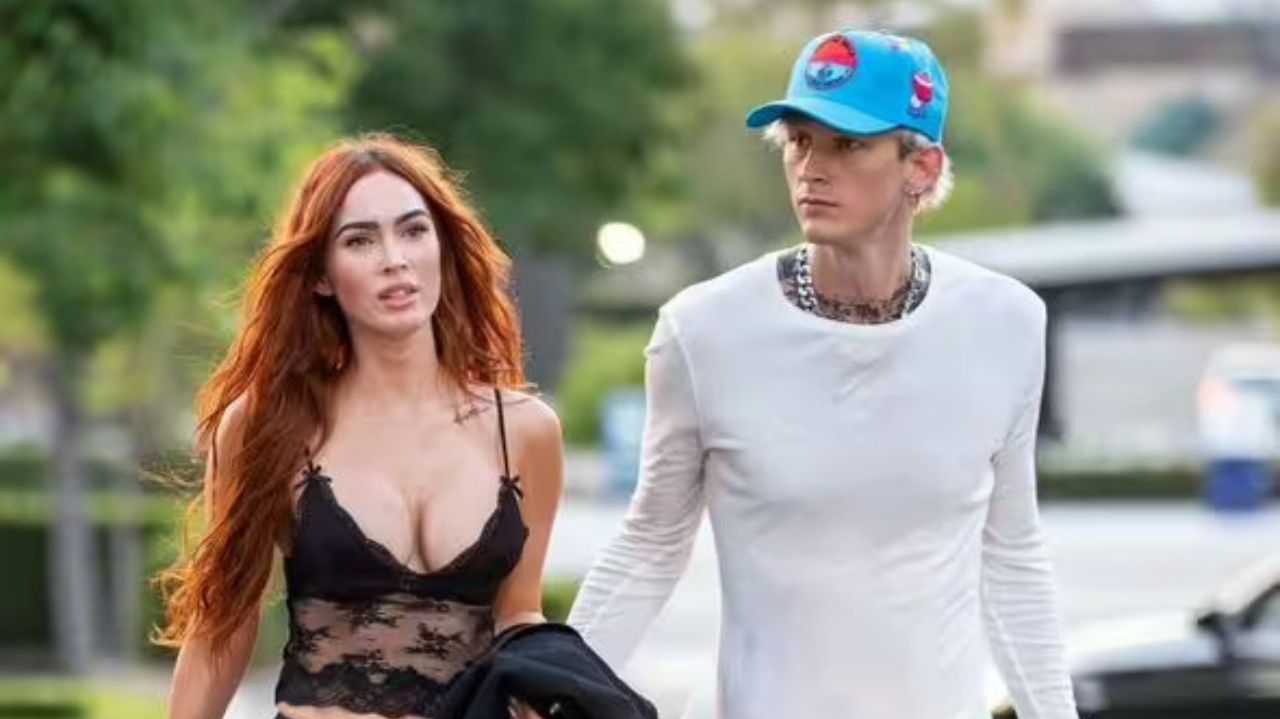 Megan Fox é atingida após homem tentar agredir Machine Gun Kelly