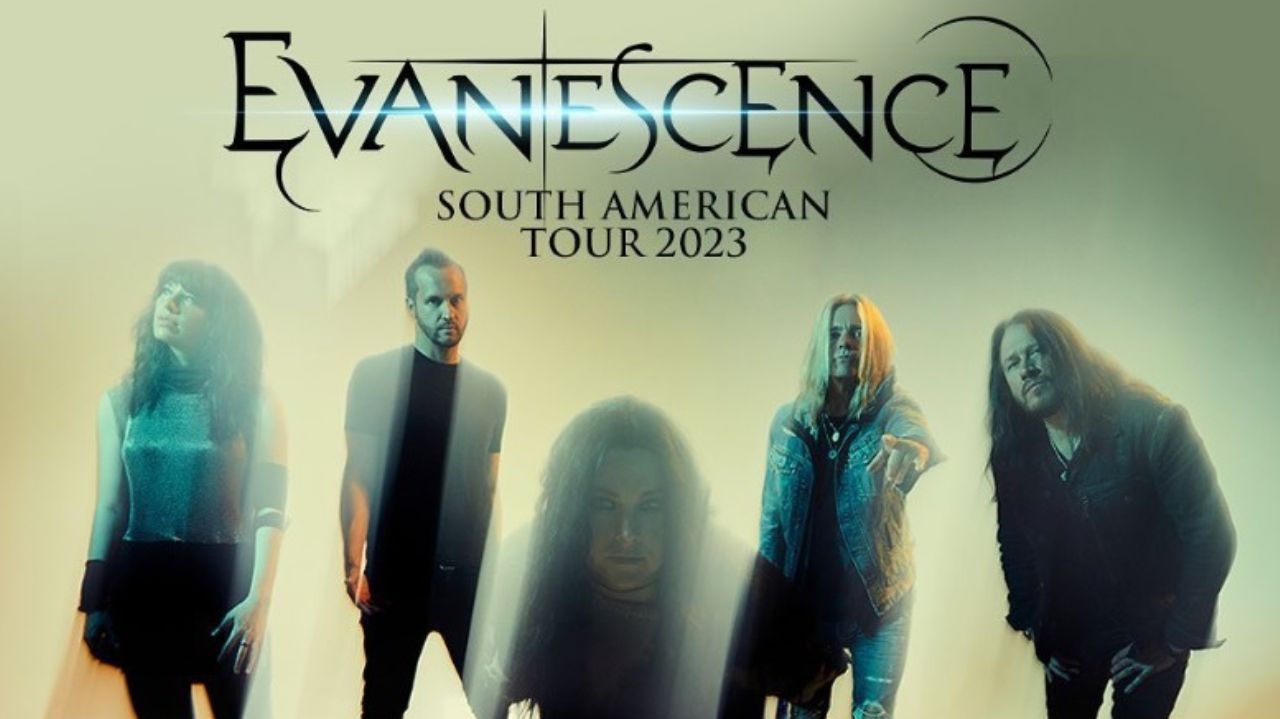 Evanescence anuncia mega turnê com shows em São Paulo e Belo Horizonte