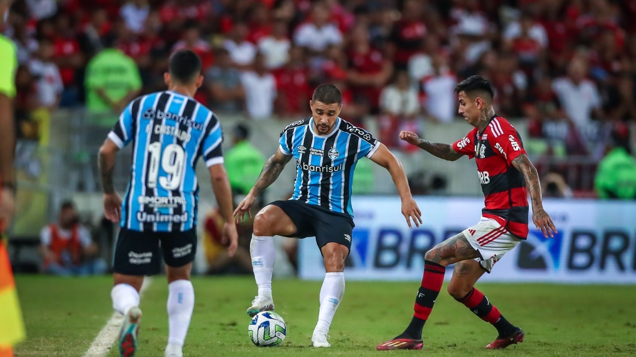 Confira provável escalação do confronto entre Grêmio e Flamengo