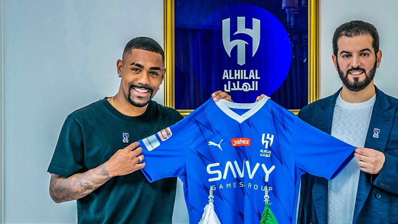Al-Hilal oficializa a contratação de Malcom