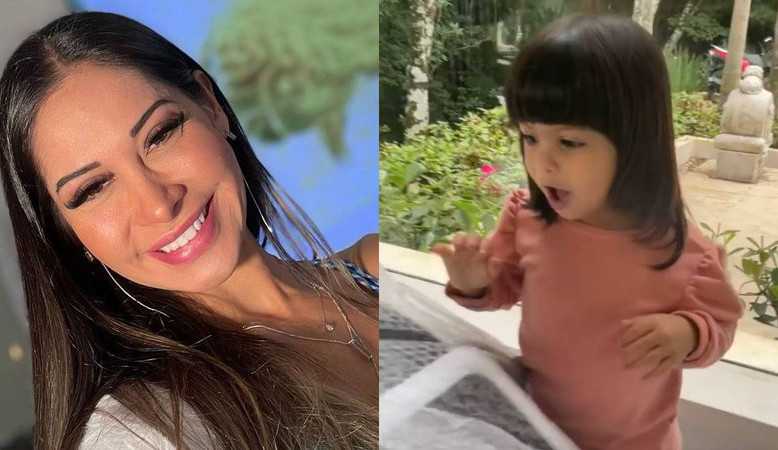 Mayra Cardi presenteia a filha com miniaturas de carros de 4 mil reais