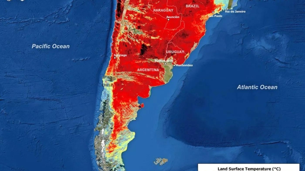 Chile enfrenta onda de calor histórica durante o inverno