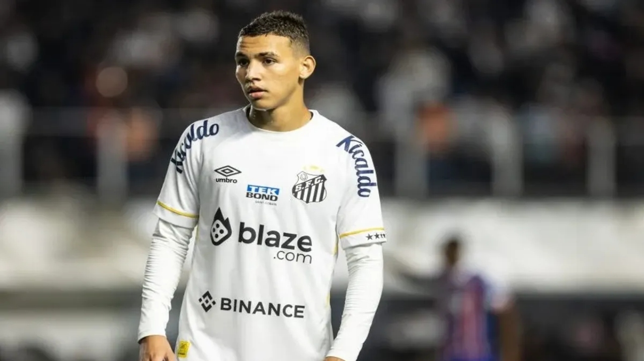 Deivid Washington atacante do Santos, pode ir jogar no Chelsea