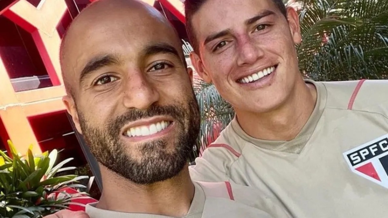 Veja os duelos entre Lucas e James Rodríguez, dois principais reforços do São Paulo