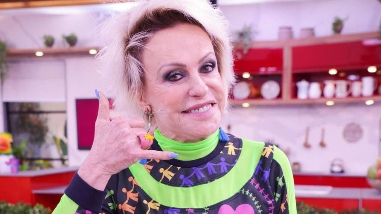 Ana Maria Braga se pronuncia e desmente notícia de que sairá da Rede Globo
