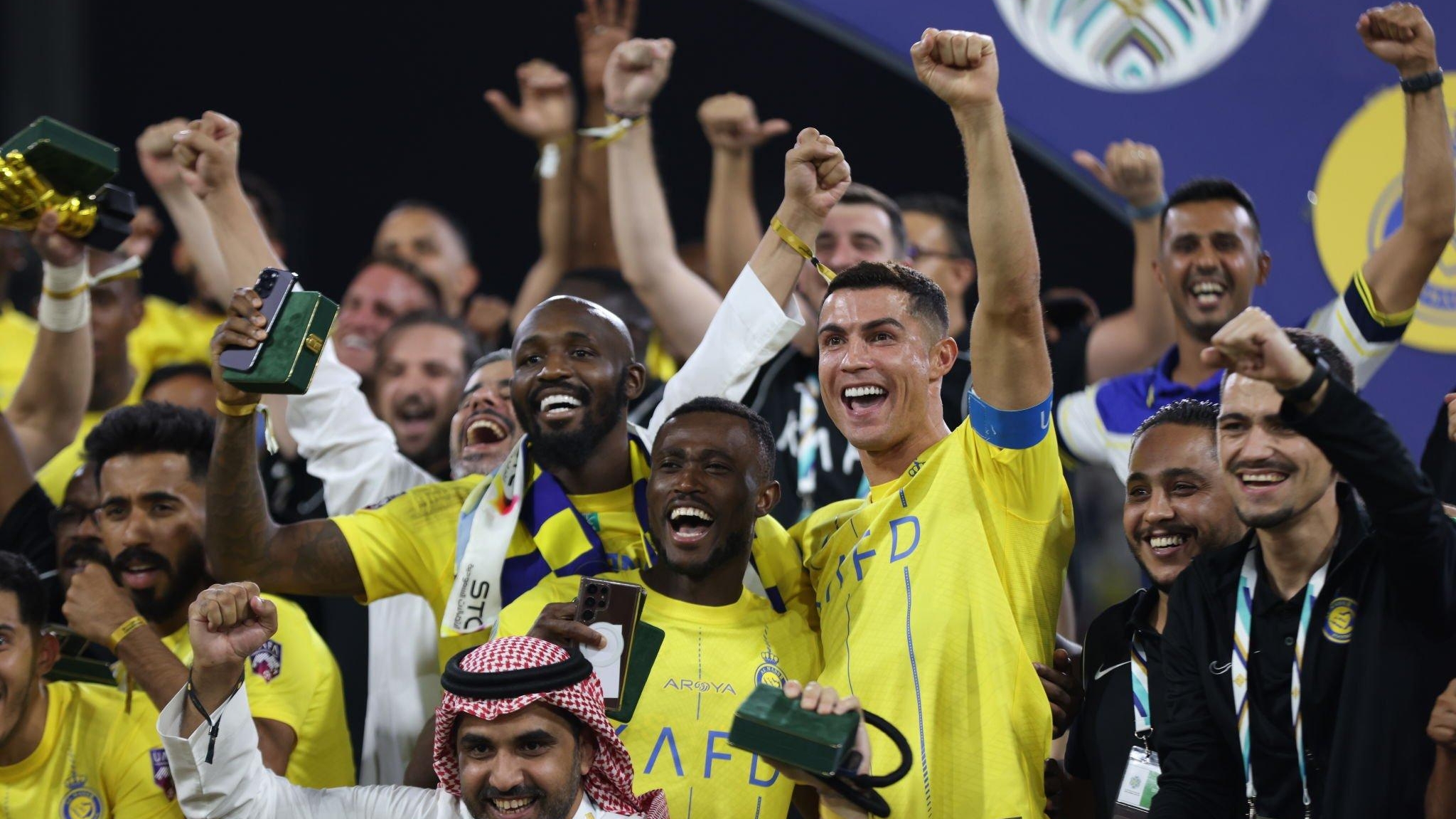 Cristiano Ronaldo marca duas vezes e Al-Nassr conquista a Copa dos Campeões Árabes