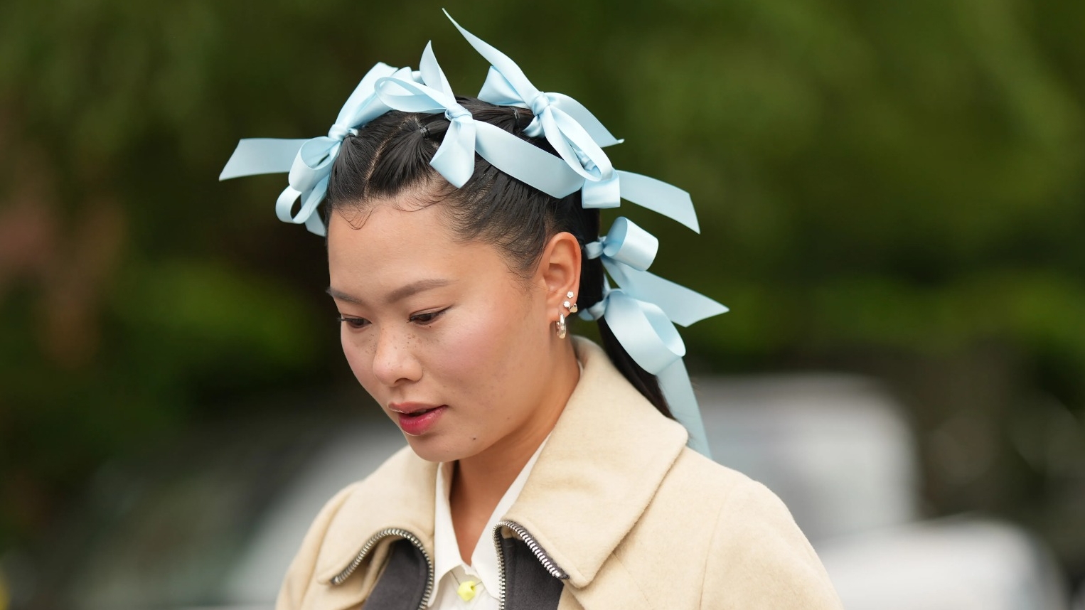 Tendência de laços chama atenção na semana da moda de Copenhagen