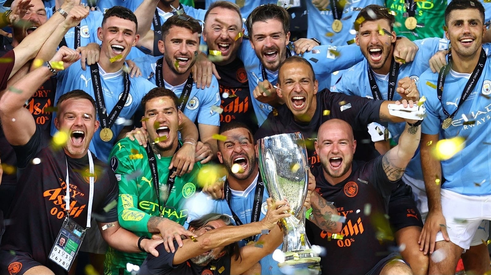 Manchester City vence o Sevilla nos pênaltis e fatura sua primeira Supercopa da UEFA