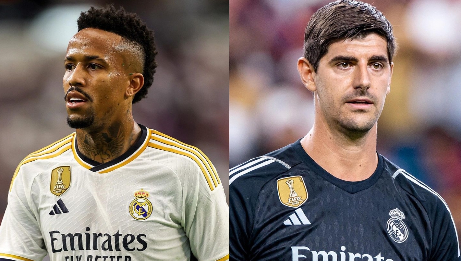 Militão e Courtois são operados “com sucesso” de lesões no joelho; confira a previsão de volta aos gramados