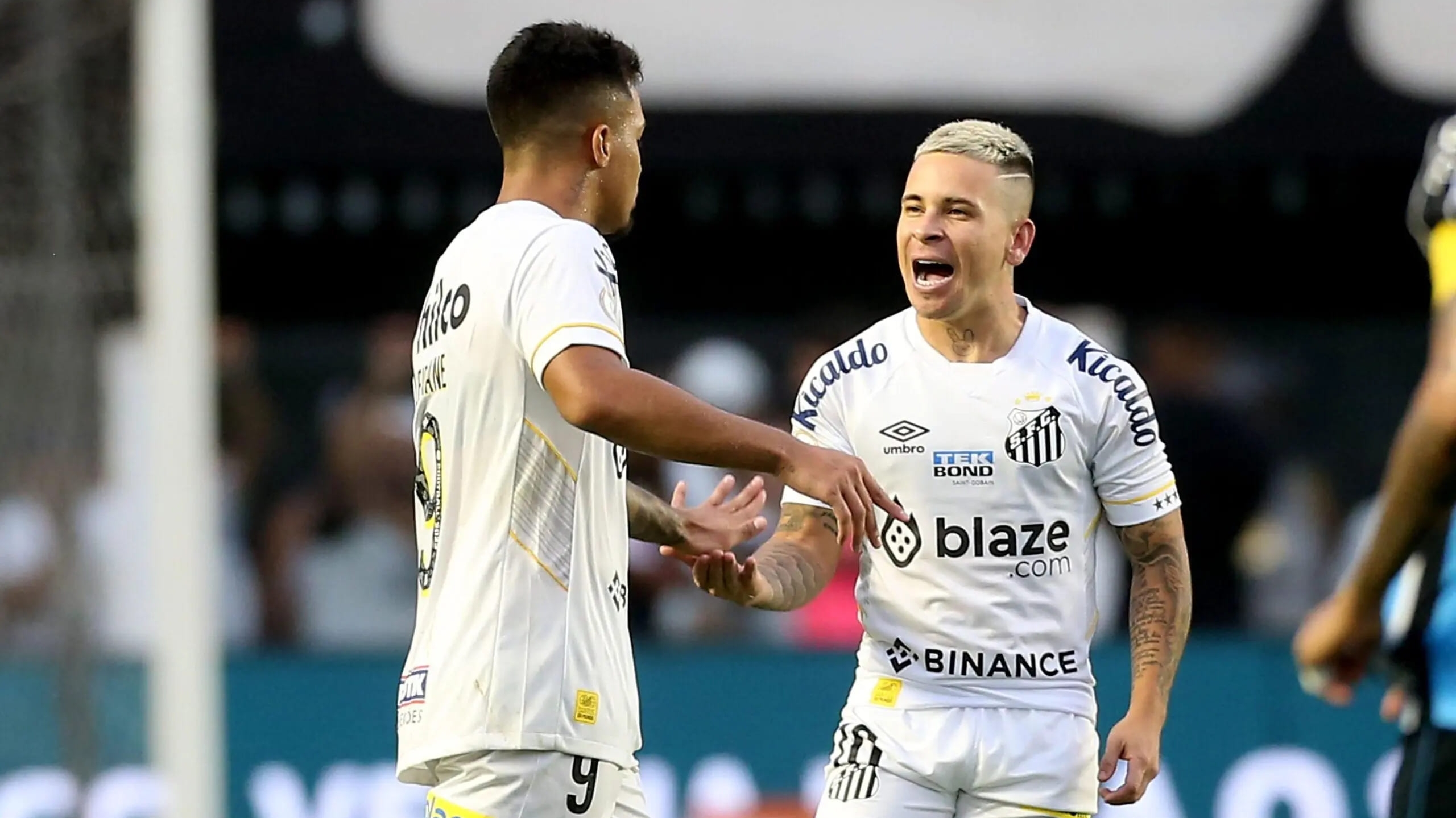 Soteldo entra no segundo tempo e decide o jogo para o Santos