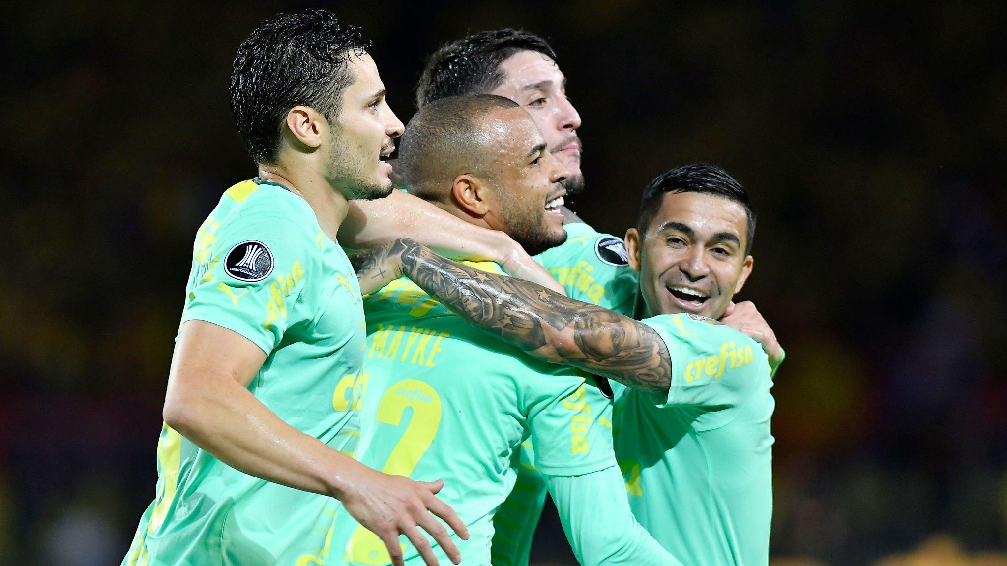 Palmeiras goleia Deportivo Pereira e encaminha vaga na Libertadores