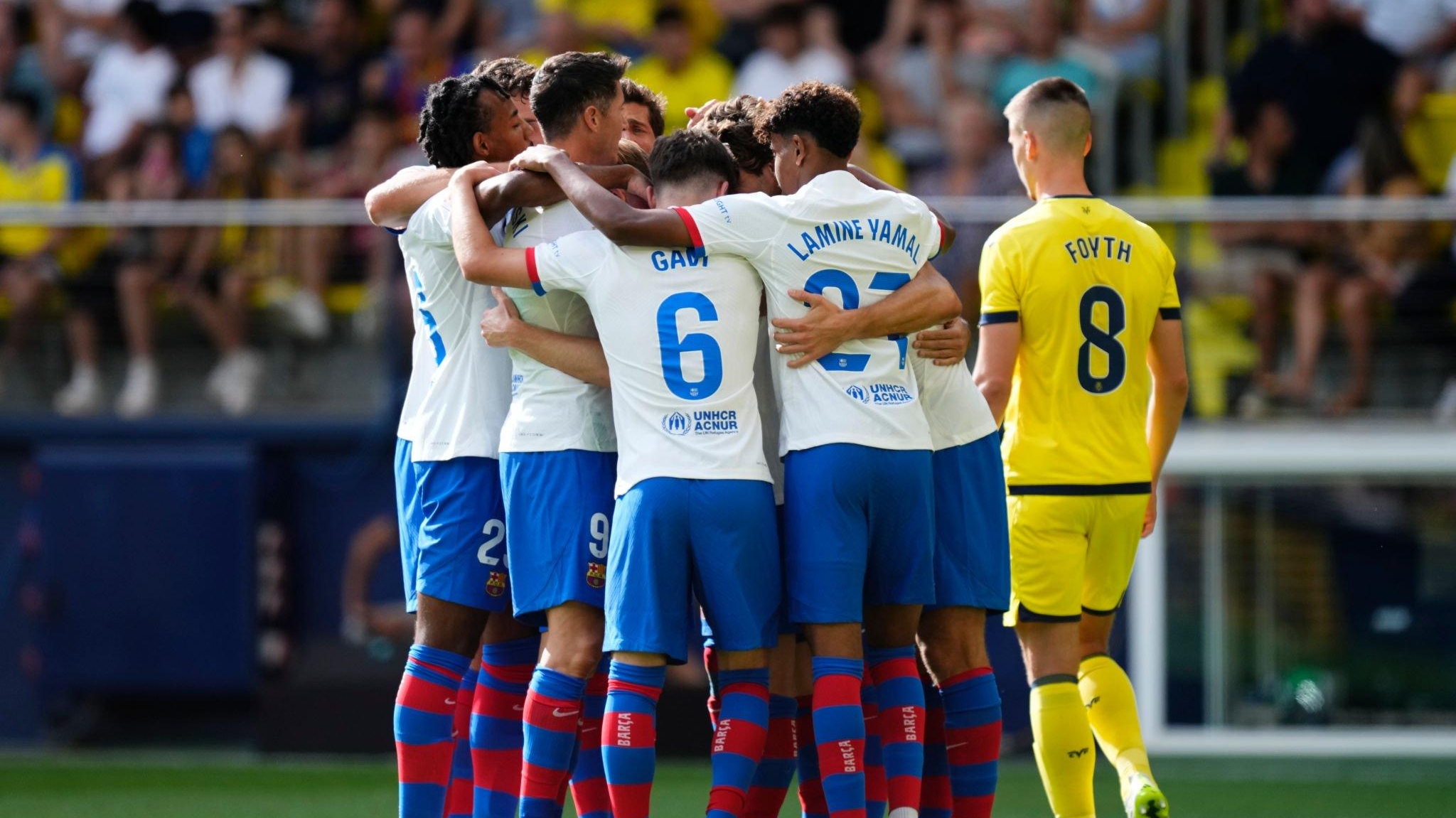 Em jogo cheio de reviravoltas, Barcelona vence o Villarreal pela LaLiga