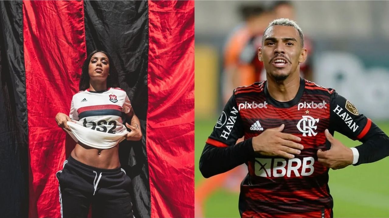 MC Rebecca e Matheuzinho trocam beijos em festa e levantam rumores de romance