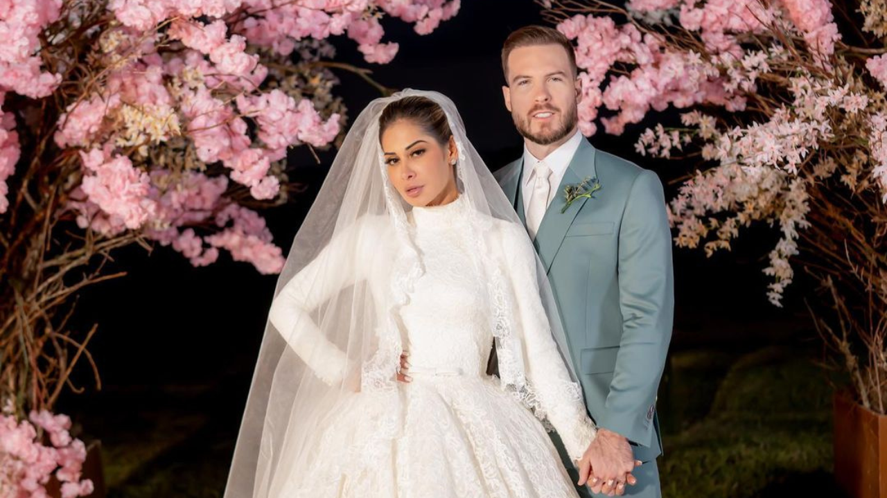 Maíra Cardi e Thiago Nigro se casam em cerimônia secreta no interior de São Paulo