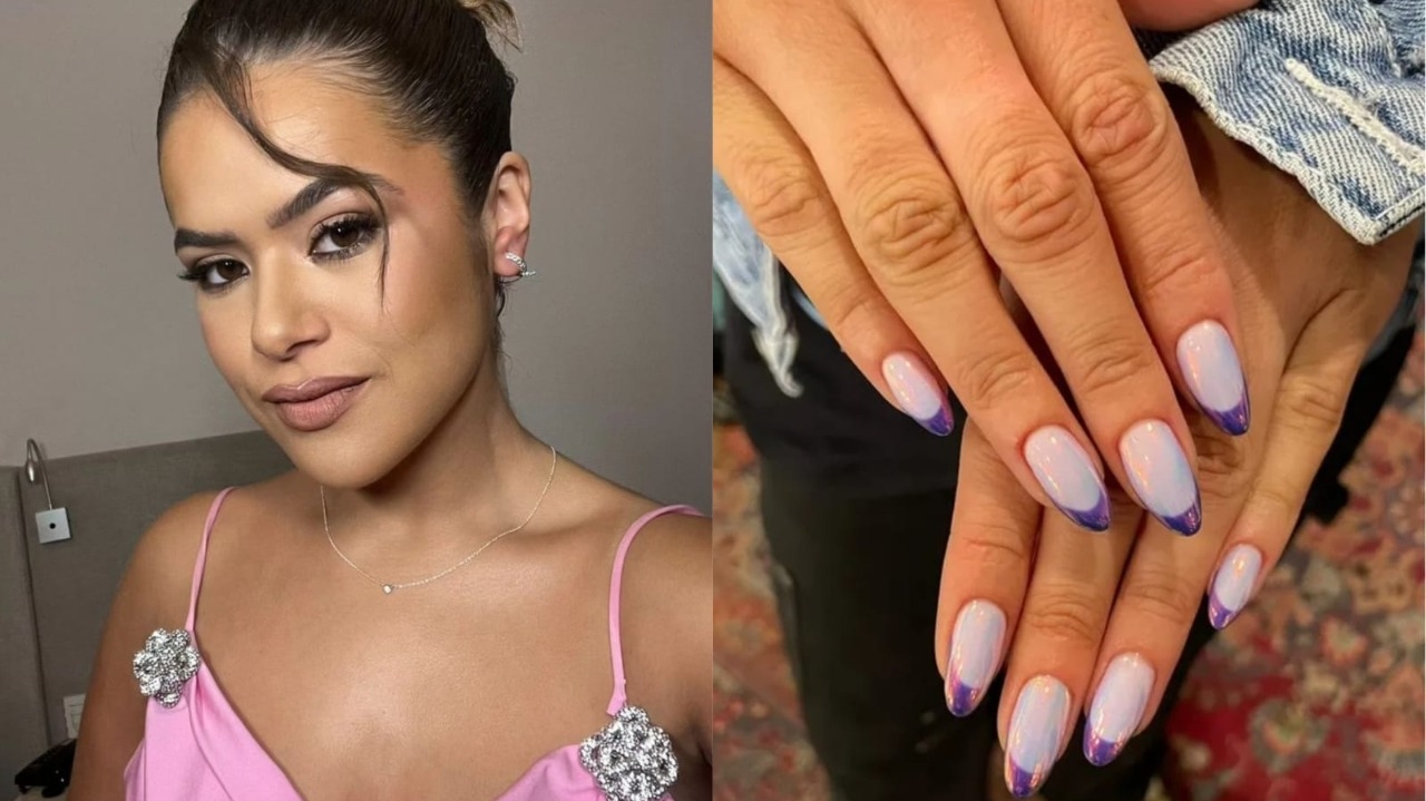 Lilac moon nails: conheça nova estética de unhas adotada por Maisa