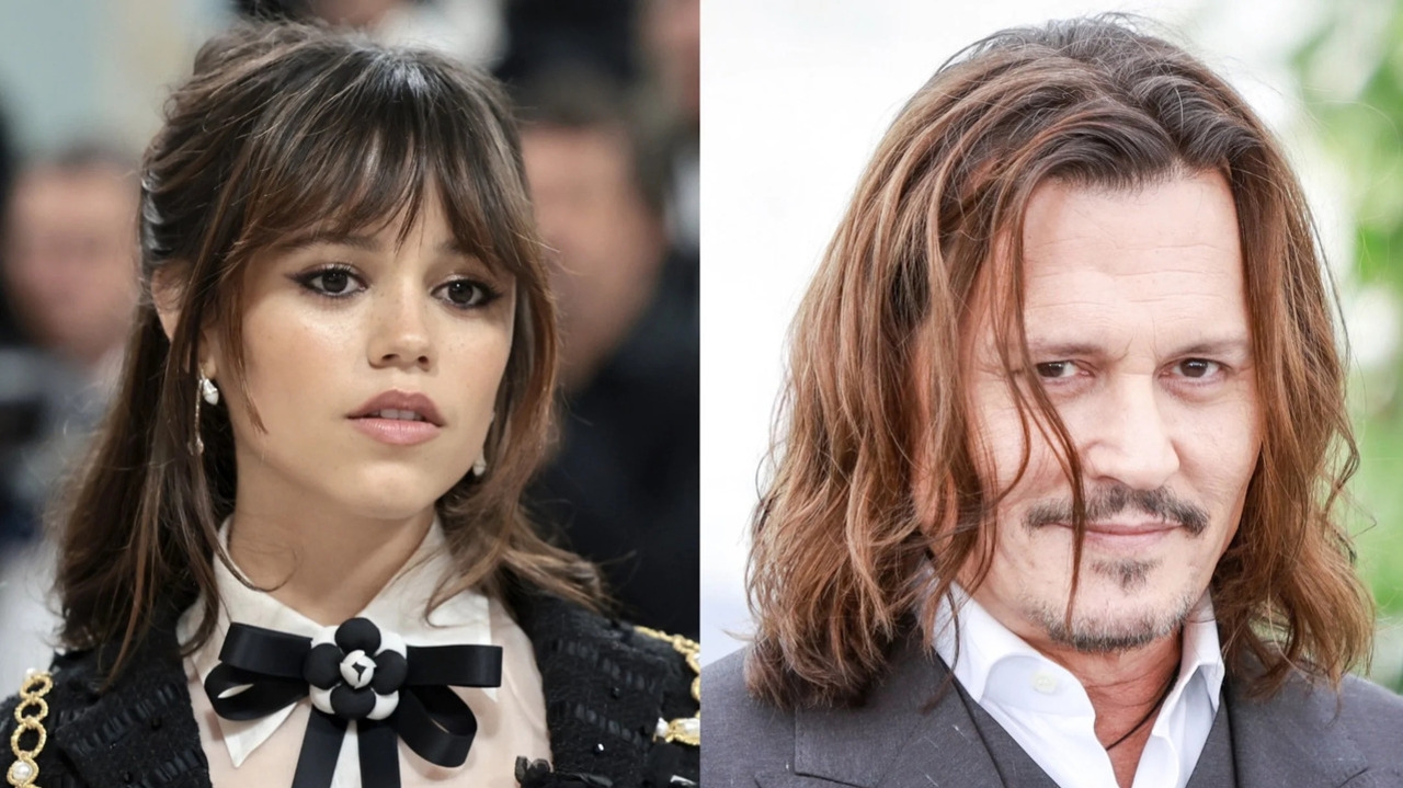 Jenna Ortega desmente rumores de romance com Johnny Depp