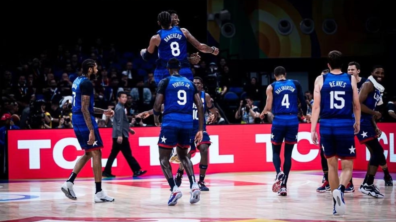 EUA derrota Itália no Mundial de Basquete 2023