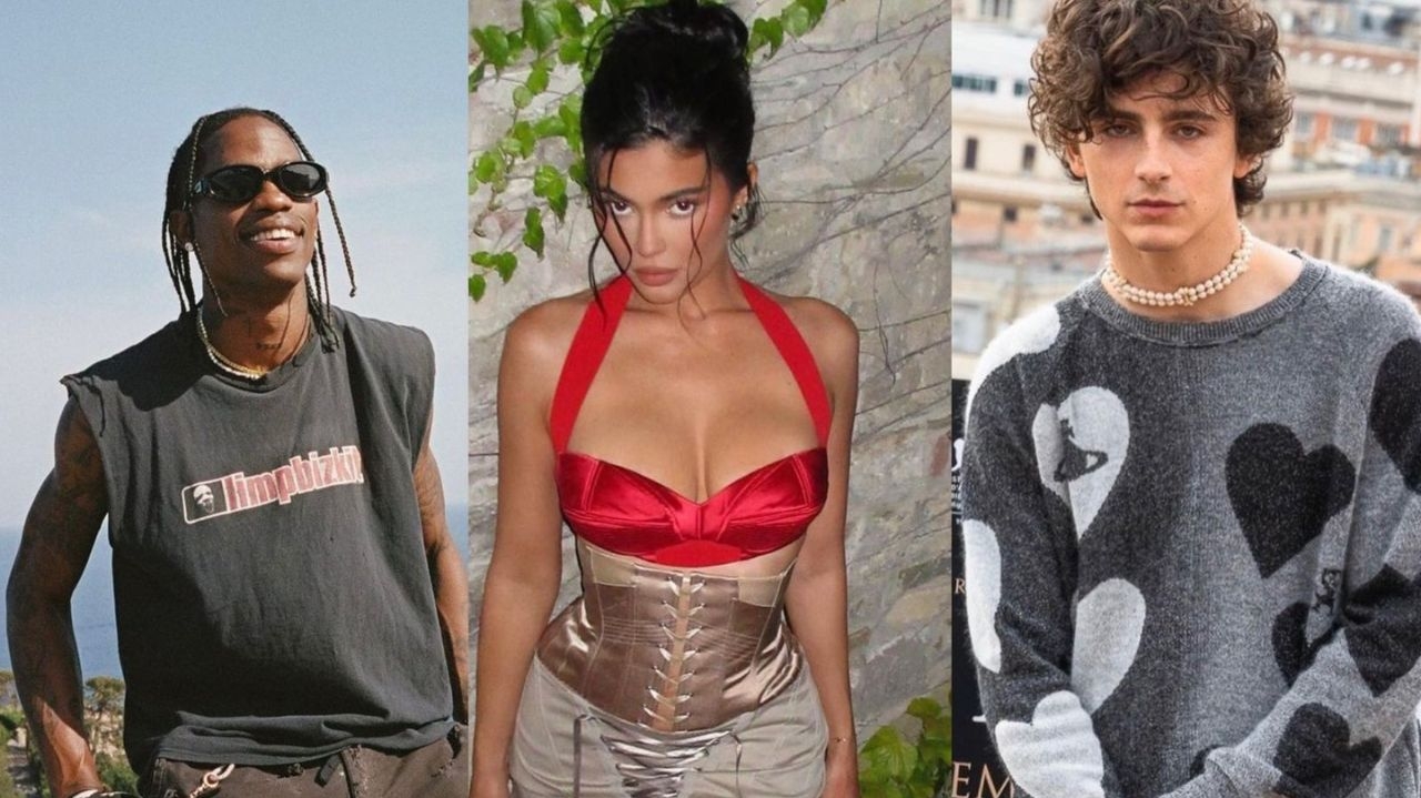 Travis Scott é visto no mesmo show em que estavam Kylie e Timothée