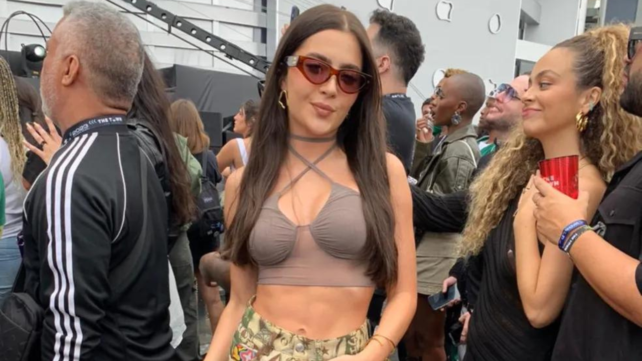 Jade Picon surge de fios alongados no “The Town”