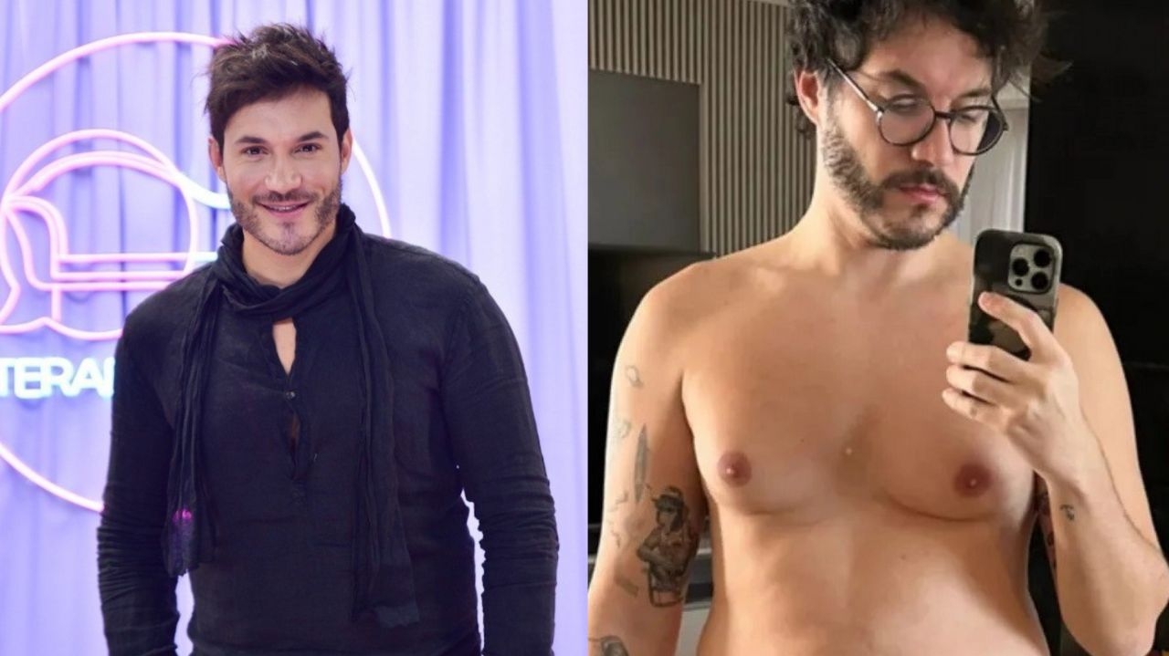 Eliezer mostra resultado da cirurgia de redução de mamas; veja o antes e depois