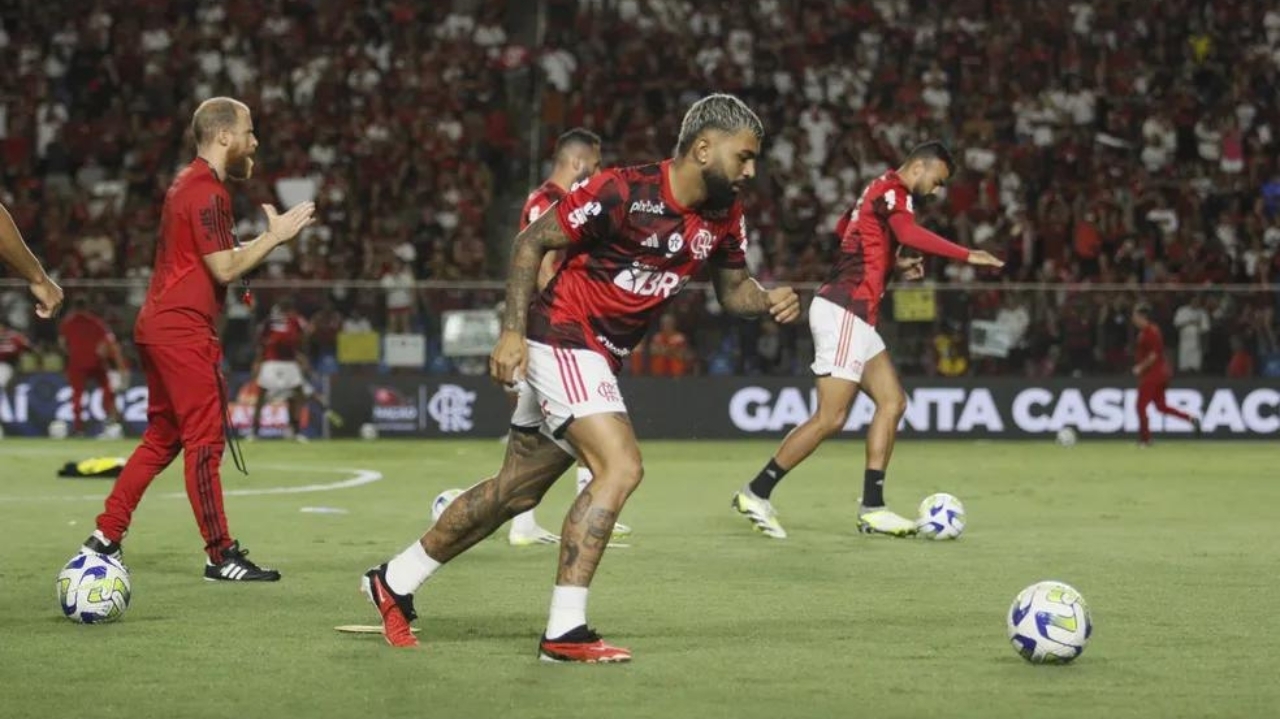 Gabigol defende Sampaoli e convoca torcida para decisão na Copa do Brasil