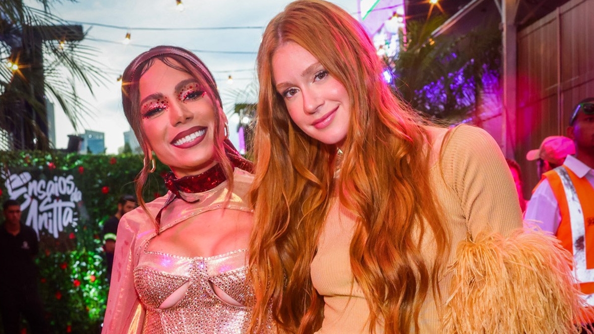 Marina Ruy Barbosa e Anitta fazem as pazes publicamente