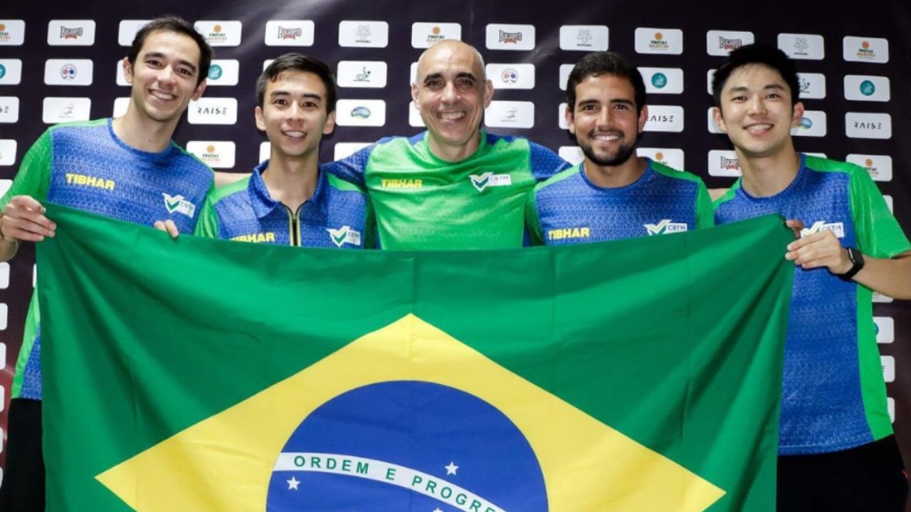 Brasil garante vaga nos Jogos Olímpicos no tênis de mesa masculino e feminino