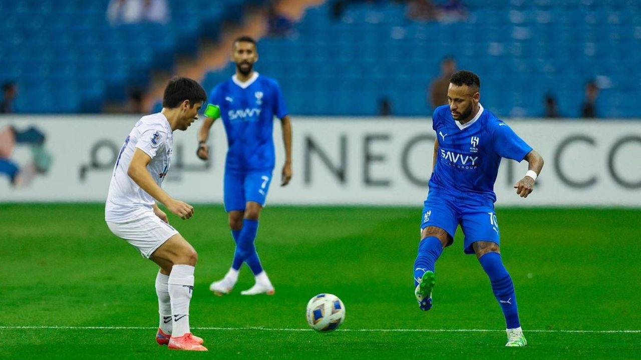 Neymar passa em branco e Al-Hilal tropeça na estreia da Liga dos Campeões da Ásia