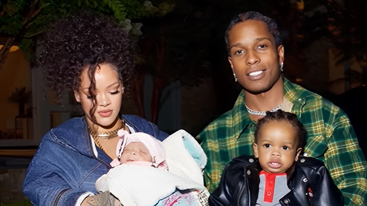 Rihanna e Asap Rocky compartilham fotos com segundo filho