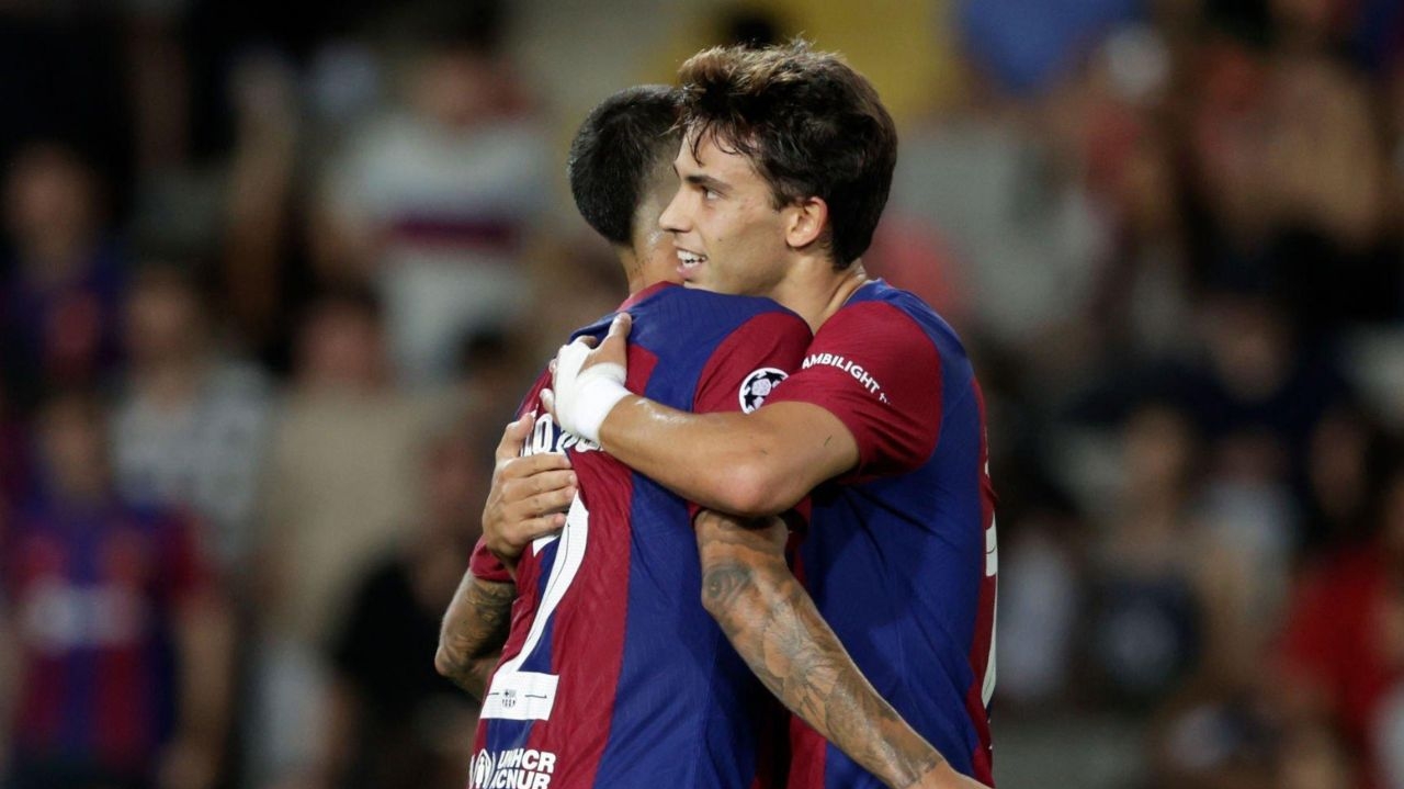 Barcelona goleia o Royal Antwerp na estreia pela Champions League