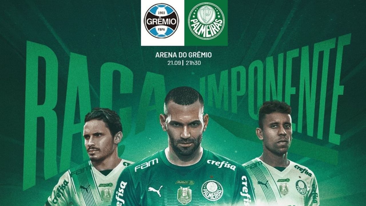 Palmeiras defende invencibilidade contra o Grêmio em Porto Alegre
