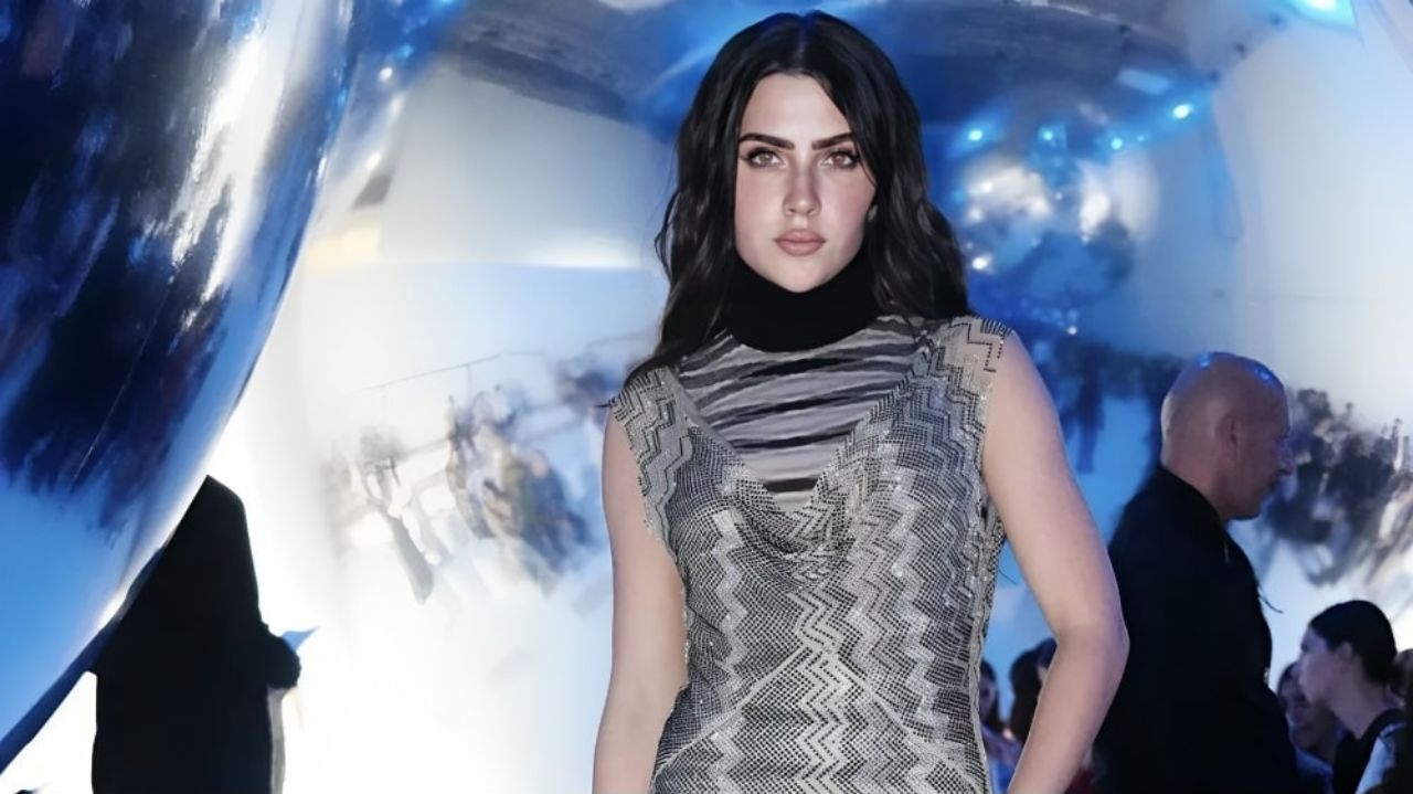 Jade Picon marca presença no desfile da Missoni na Semana de Moda de Milão