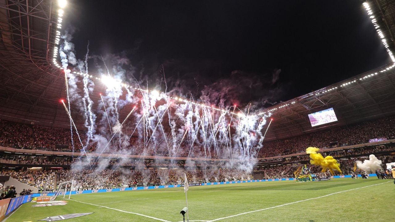Atlético Mineiro vence partida contra o Cuiabá e tem o maior público da Arena MRV