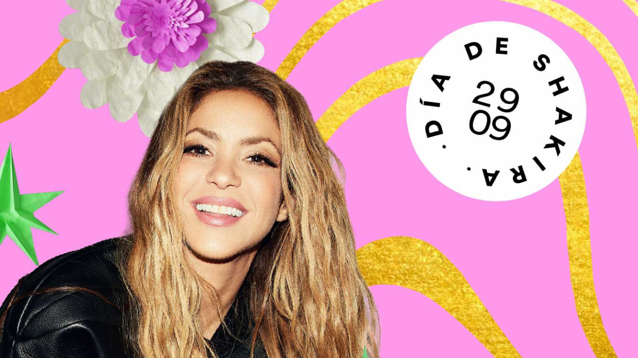 Shakira: Spotify nomeia o dia 29 de setembro com #DíaDeShakira na Colômbia