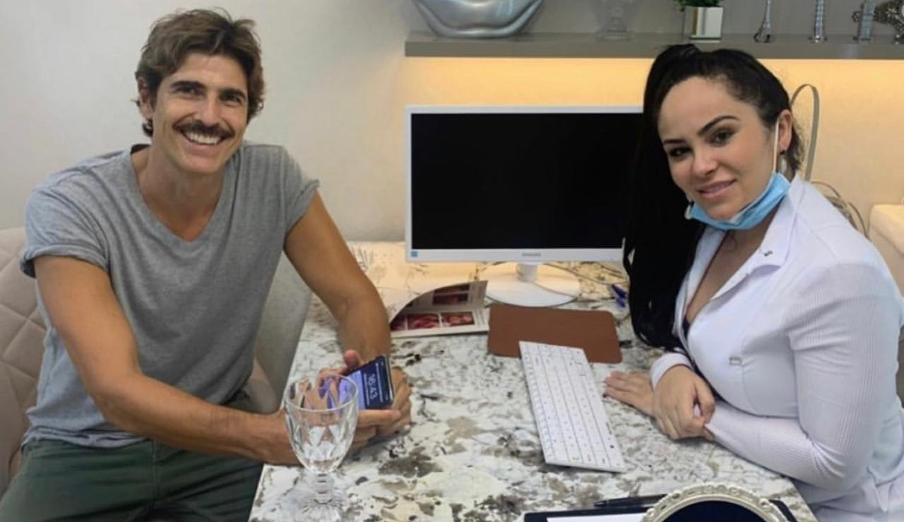 Responsável por rejuvenescimento facial de Gianecchini, Dra. Natasha Ramos diz que ator gosta do rosto natural