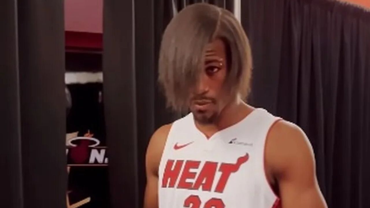 Jimmy Butler chega com visual inesperado para o media day 2023/24