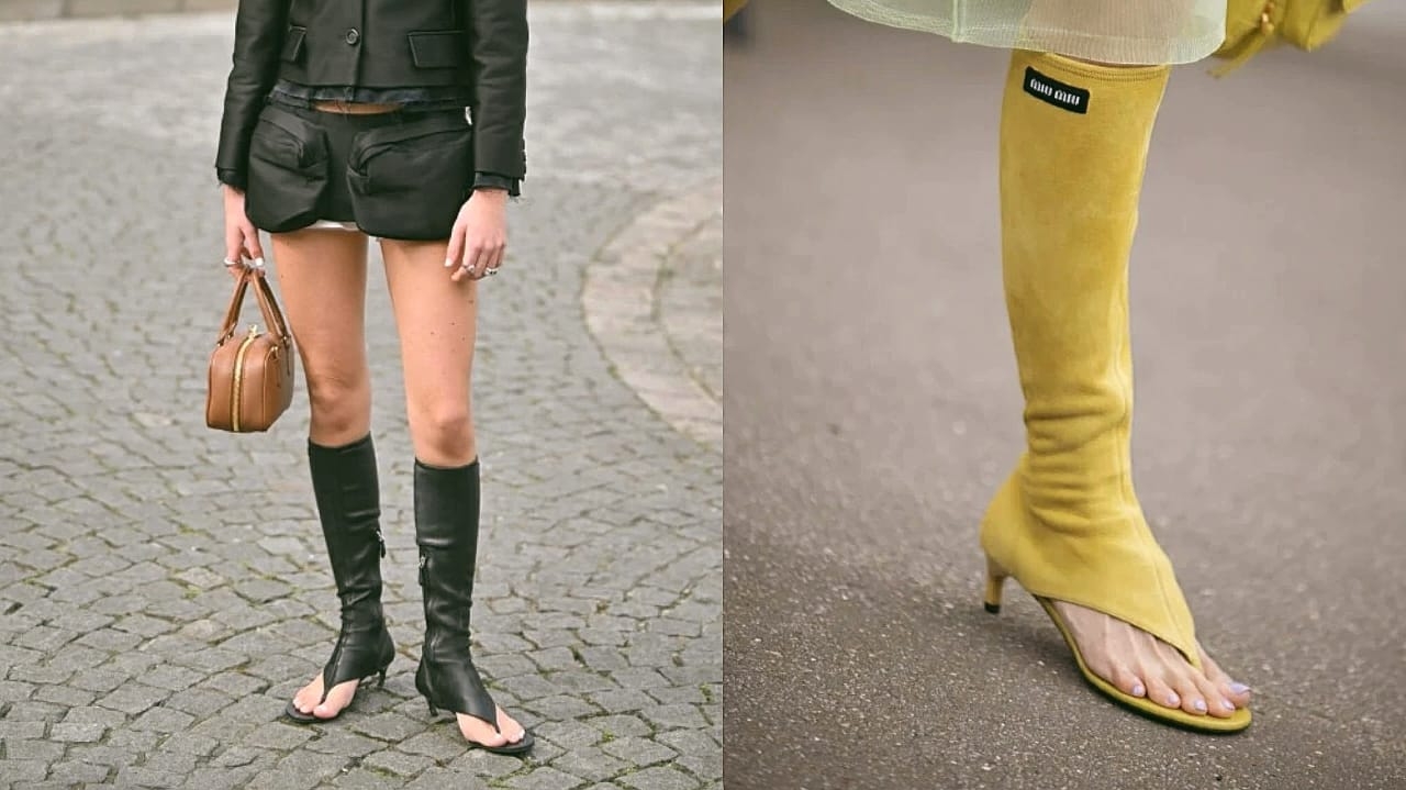 Febre nos anos 2000, bota com abertura na frente volta em 2023