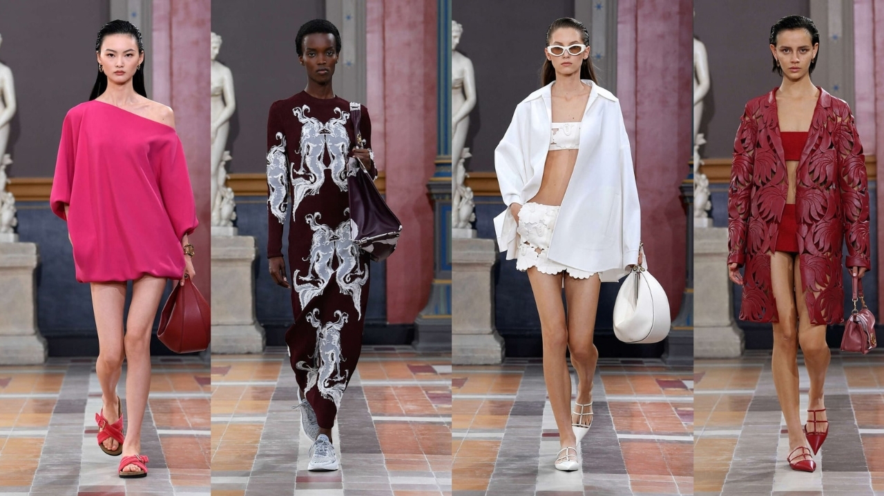 Valentino revela uma coleção ousada e libertadora na Paris Fashion Week 2023
