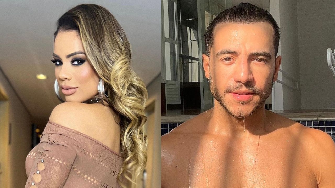 Lexa é flagrada sentada no colo de ex-BBB durante evento