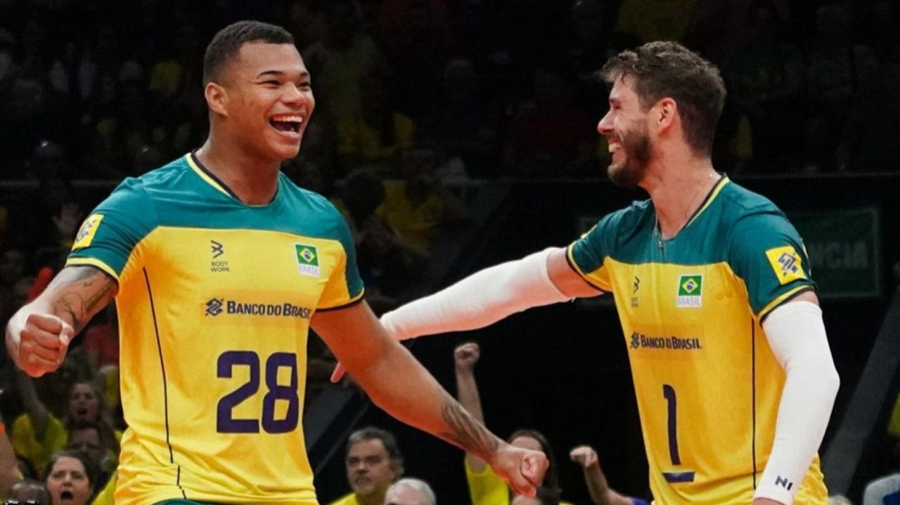 Seleção Masculina de Vôlei precisa vencer para garantir vaga nas olimpíadas de Paris 2024