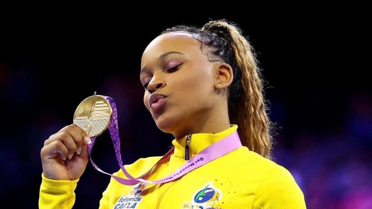 Rebeca Andrade conquista bicampeonato na Bélgica