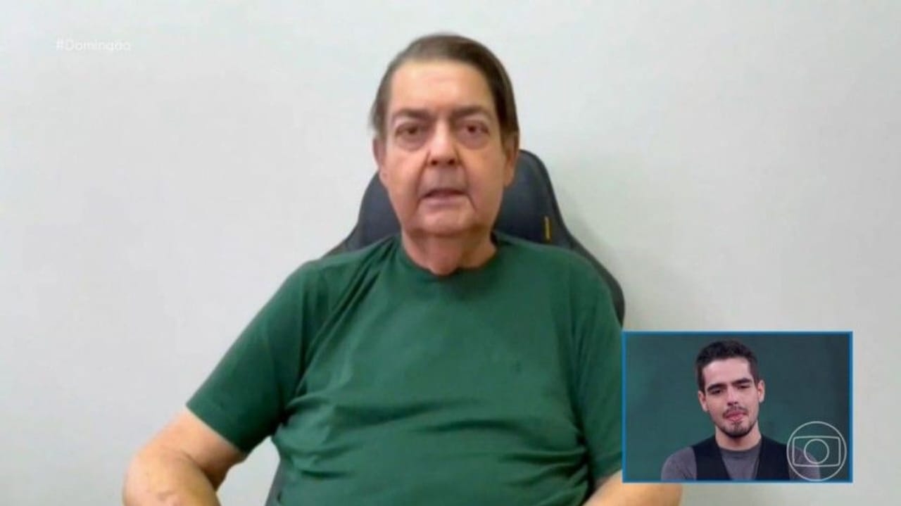 Faustão faz homenagem ao filho no “Domingão do Huck” e comenta recuperação