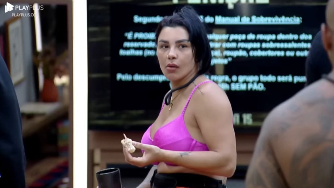 A Fazenda 15: Jenny Miranda recebe penalização por infração de regra