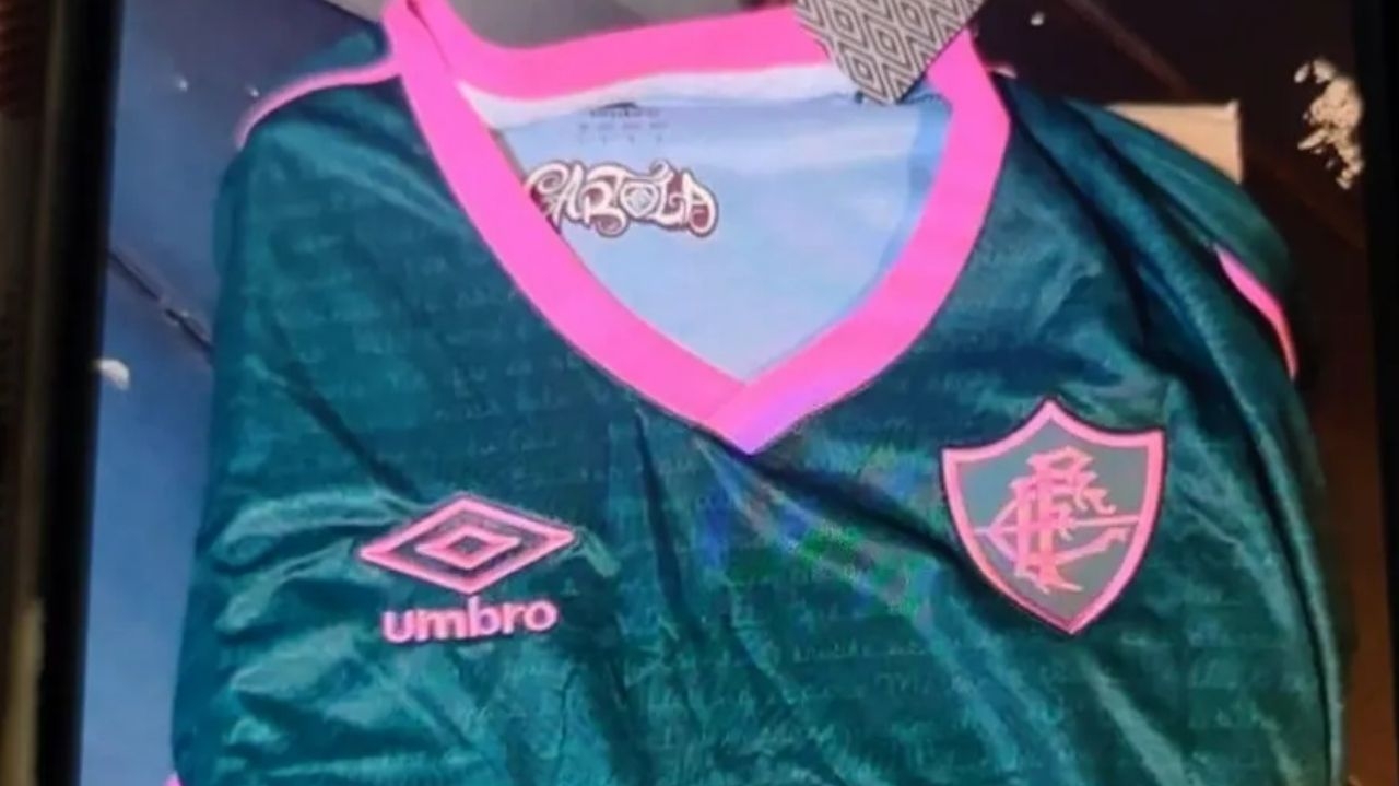 Vaza imagem de camisa do Fluminense que homenageia Cartola
