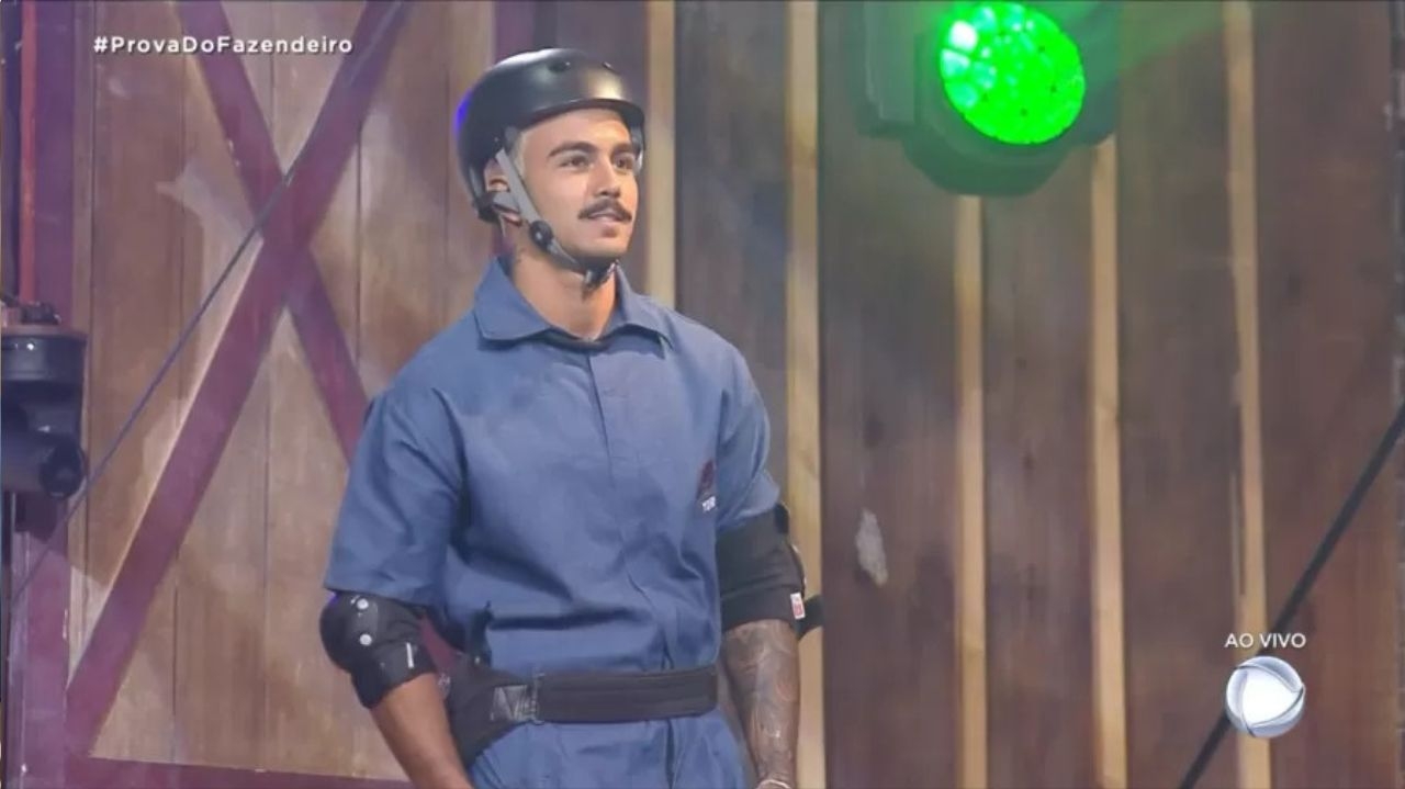 Yuri Meirelles ganha prova e se torna o novo fazendeiro