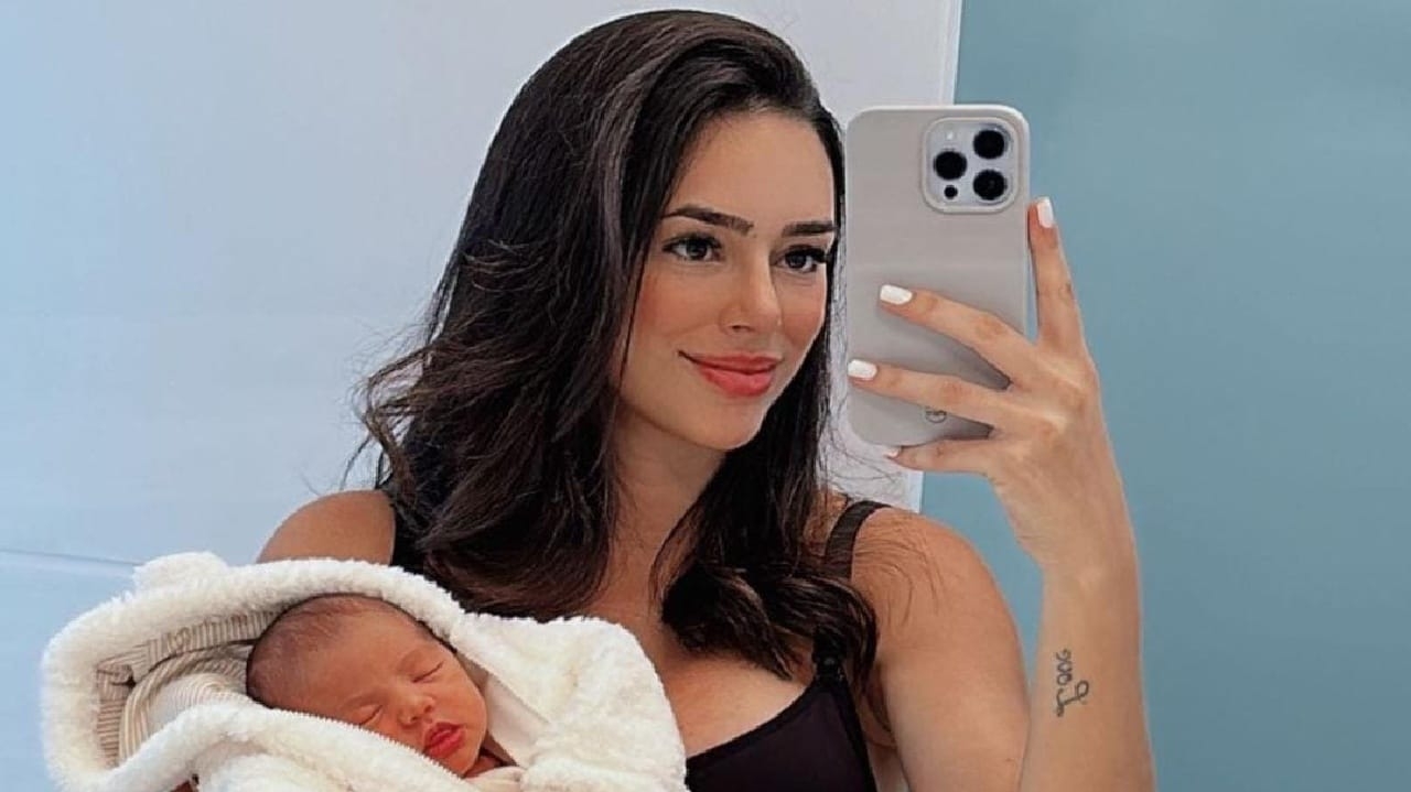 Bruna Biancardi posta clique com Mavie nas redes sociais