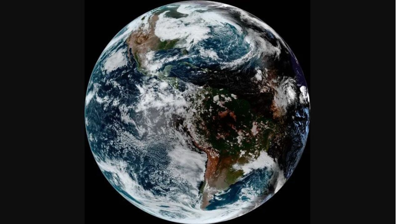 Brasil observa eclipse solar anular com imagens de satélite da NASA e NOAA