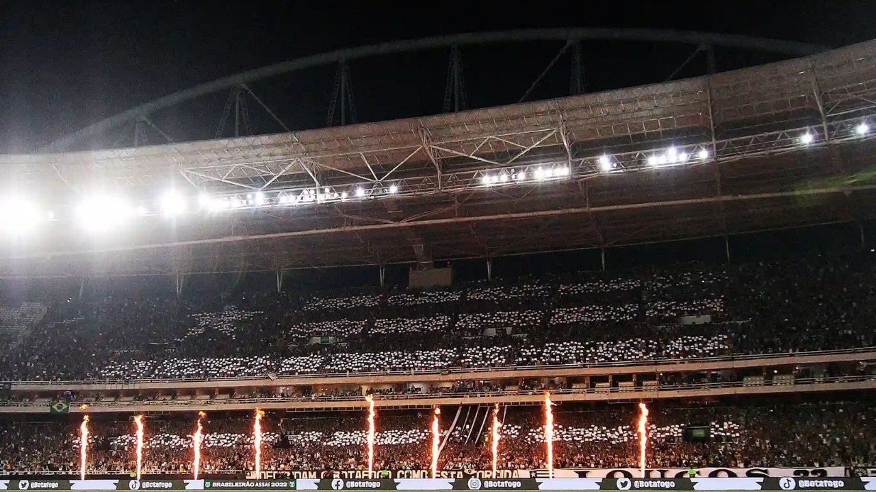 Botafogo define esquema especial de jogos em função de shows no Nilton Santos