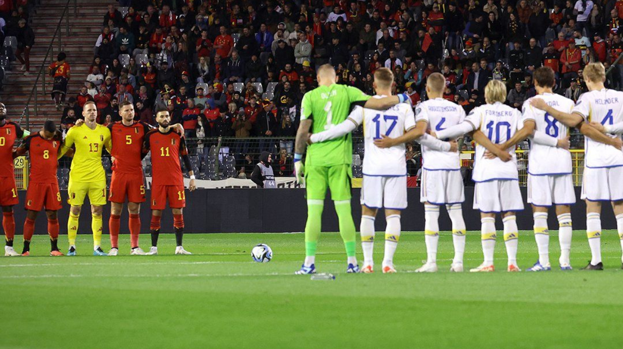 Suecos são assassinados e Bélgica x Suécia é suspenso