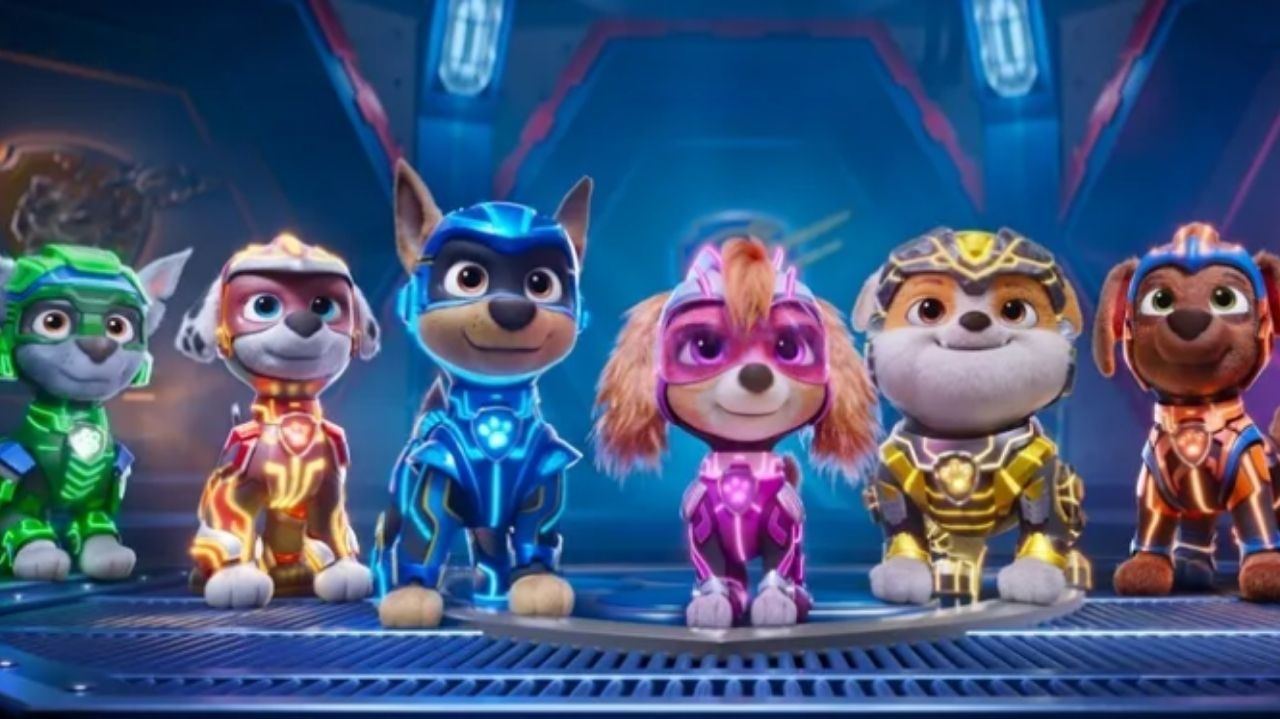 “Patrulha Canina: Um Filme Super Poderoso” lidera bilheteria nacional no dia das crianças